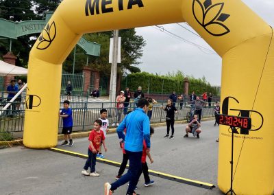 galeria arco meta y cronometro led 12